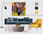 create a custom mood board with a shopping list