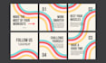 design carousels for linkedin or instagram on canva