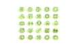 design modern icon set with fast delivery
