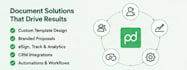 design professional pandadoc templates, proposals and CRM integrations