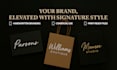 design a custom handwritten or signature logo for your brand