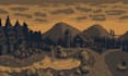 create a pixel art wallpaper or background