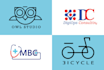 design professional, unique, minimalist business logo