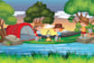 do children story book illustration, and children book cover