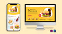 design PSD web template, xd web template, website, or PSD mockup