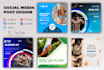 create any social media post design, facebook post, instagram post