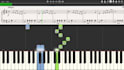 make an animated piano tutorial video for any song