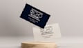 design double sided business card print ready