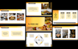 create powerpoint presentation template or business pitch deck for you