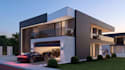 create 3d architectural house animation walkthrough render