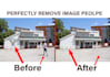 perfectly add or remove object and people from image
