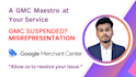 fix google merchant center suspension and errors