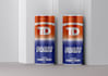 design premium energy drink, beer, soda can label