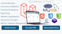 develop, fix any bugs and upgrade php laravel websites