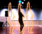 create scribble effect, neon glowing lines