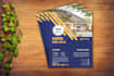 do professional minimal flyer design