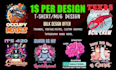 create custom trendy design product for amazon etsy shopify any pod business