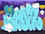 do awesome graffiti font, graphic tshirt design, pop art