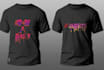 create an amazing customized typographic tshirt design