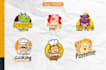 create cute cartoon logo design, mascot for your business