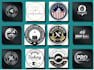 do custom rounded vintage logo