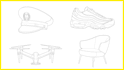 draw vector line art illustration image, product in 5hours