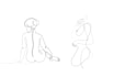 draw single line art illustration