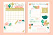 design a custom, editable planner, journal in canva