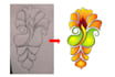 turn embroidery image into vector graphic