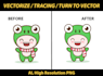 vectorize or vector tracing in 1 day