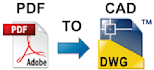convert pdf to dwg