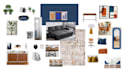 do interior design mood board and shopping list with links