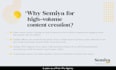 supercharge your brand authority with high volume content creation