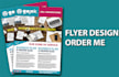flyer poster business card envelop menu and more design