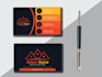create a simple, minimal, and stylish business card design