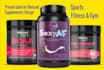 create rocktomic, supliful, vox nutrition supplement label design