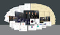 design online course cover and digital product mockup bundle