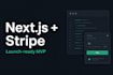 build saas mvp with nextjs react python fastapi stripe supabase