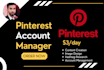 be your professional pinterest marketing manager