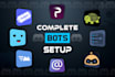 professional setup for new or existing discord communities
