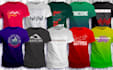 do awesome minimalist typography t shirt designs in 24 hour