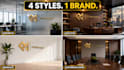 design 3d virtual office background for zoom teams and google meet