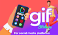 create animated gifs for giphy and instagram