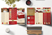 design corporate,realstate,catalog tri fold,bi fold brochure,menu card and flyer