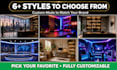 design virtual studio background in 2 hours