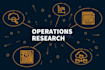 handle any task related to operations research and supply chain management