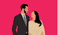 draw minimalist portrait, flat portrait, faceless vector art