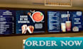 design digital menu, digital menu board or animated menu