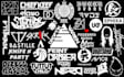 designs music ,dj and typography logo