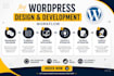 be your wordpress developer, website designer, and migrate wordpress website